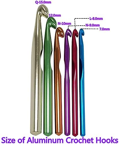 Yarniss Tunisian Crochet Hook Set – 3 mm-10 mm Interchangeable