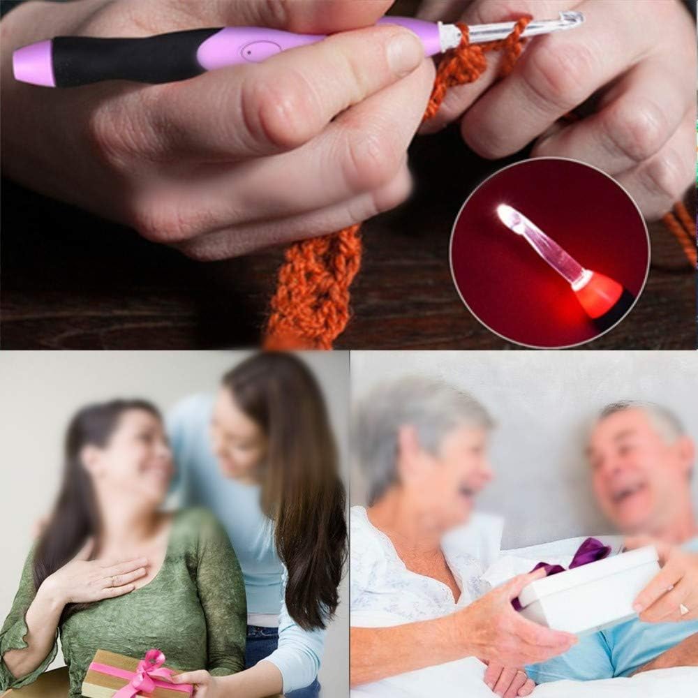 Yarniss Lighted Crochet Hook – LED Tip & USB Recharge