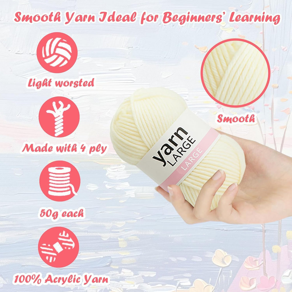 Yarniss Rose Blanket Material Package – Crochet Kit