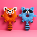 Yarniss Beginner Crochet Kit – Donut Panda & Raccoon (2-Pack)